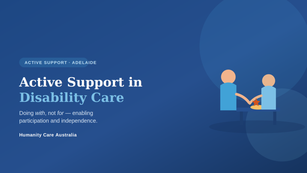 Active Support in Disability Care: Doing With, Not For - Unraveling the ...